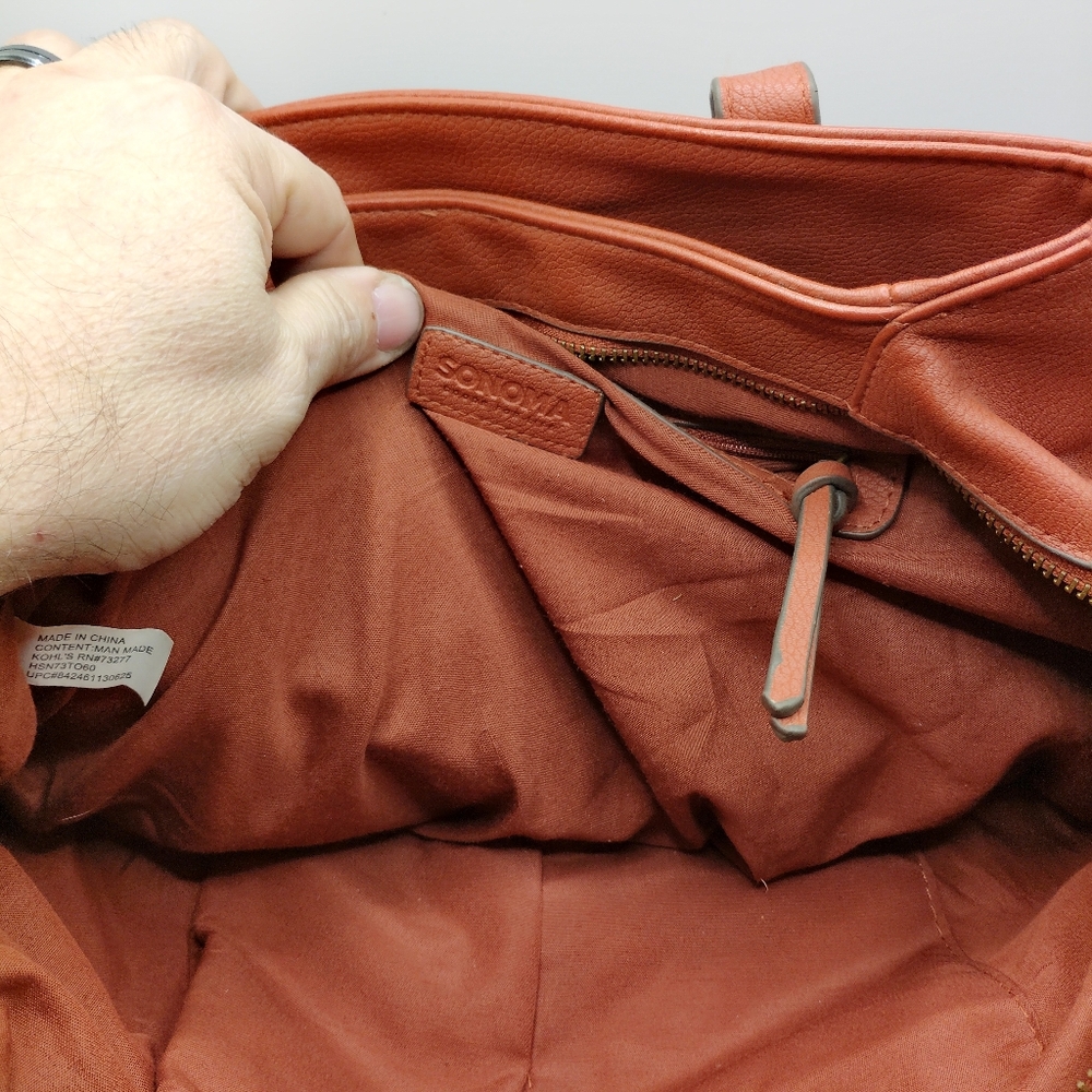 Sonoma Women's Brown Leather Bag